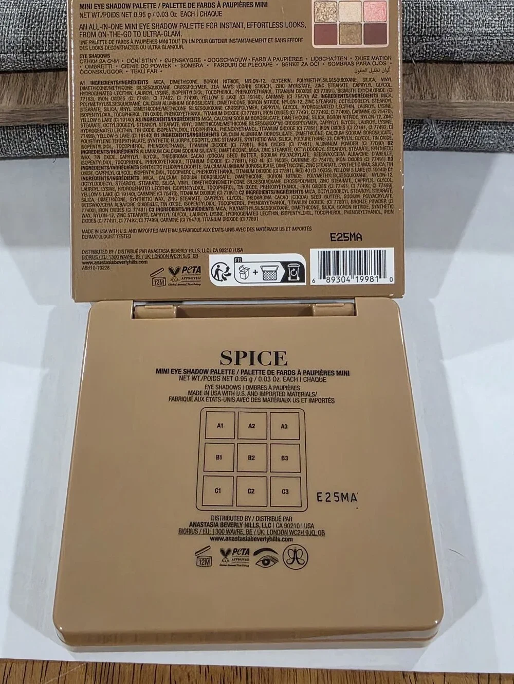 Anastasia Beverly Hills Spice Eyeshadow Palette. Brand New In A Box